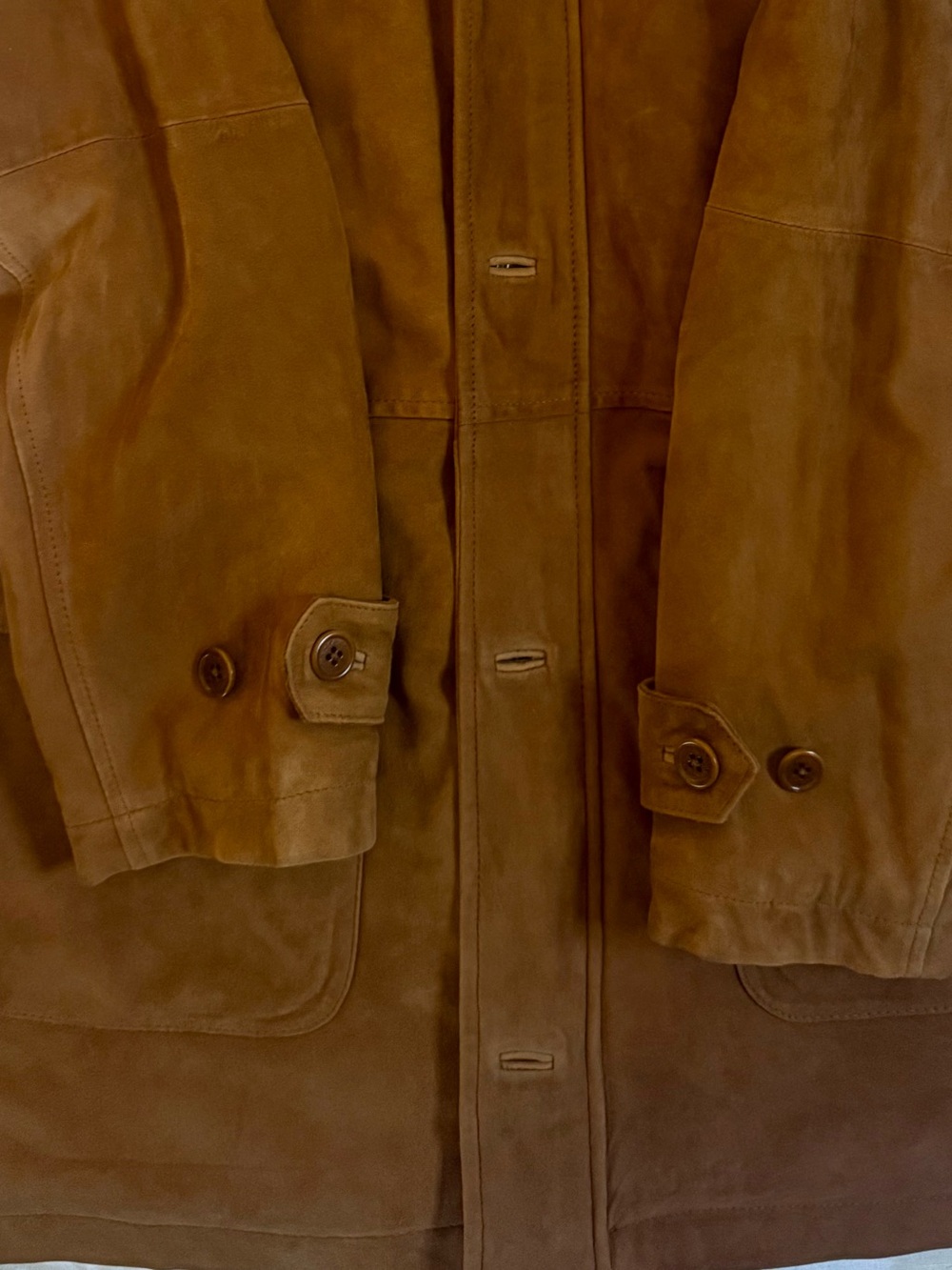 Brooks Brothers Suede Coat men’s M - Picture 6 of 10